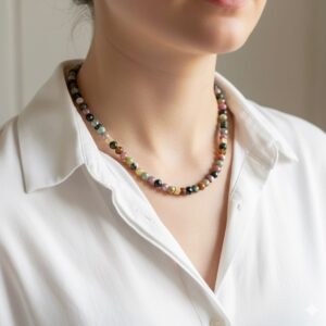 Turmalin Özel Tasarım Kolye