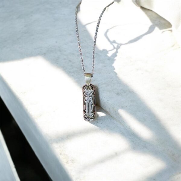 gümüş cevşen kolye reyhan coşkun