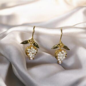 İncili Nar Çelik Bereket Küpe