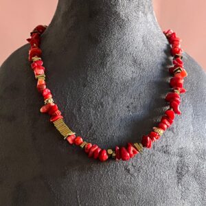 Mercan Özel Tasarım Kolye