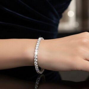 Suyolu Premium Gümüş Bileklik (18 cm / 3,5 mm)