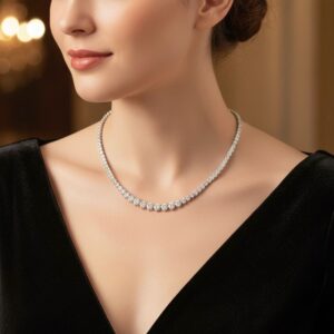 Suyolu Akıtma Premium Gümüş Kolye