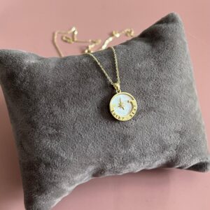 Lucky Star Gold Gümüş Kolye